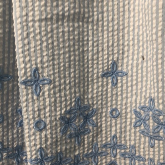 Size 6 light blue and white dress by crown and ivy - Picture 2 of 5